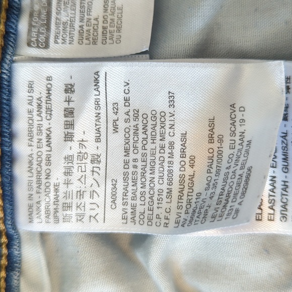 LEVIS 721 high rise skinny jeans - Picture 6 of 6